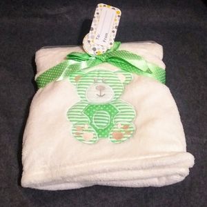 New Baby Blanket 30x40 Zak and Zoey